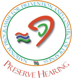 Preserve Hearing logo of National Programme for Prevention and Control of Deafness