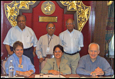 Some of the Founding Members, New Delhi, June 2004